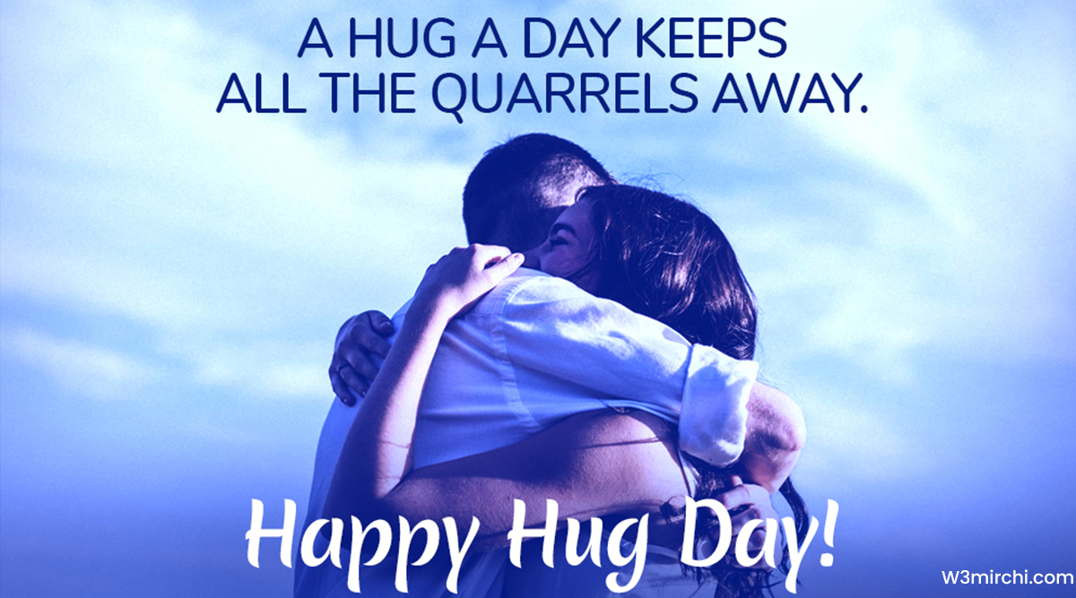 Happy Hug Day! .. - Hug Day Quotes