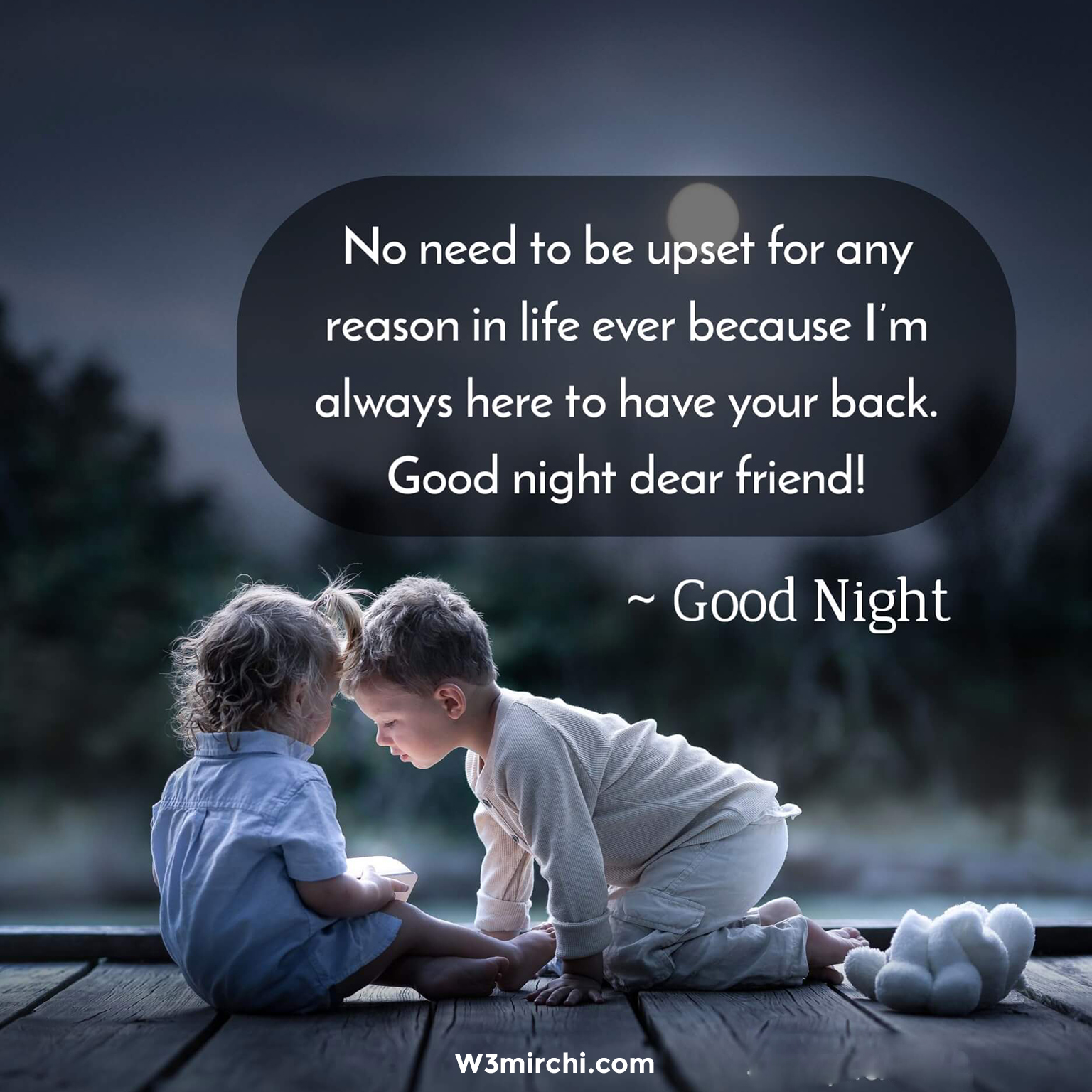 Good Night Dear Friend Good Night Quotes