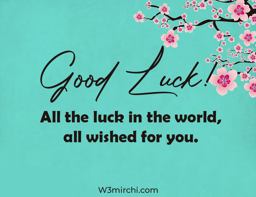 Good Luck Quotes 