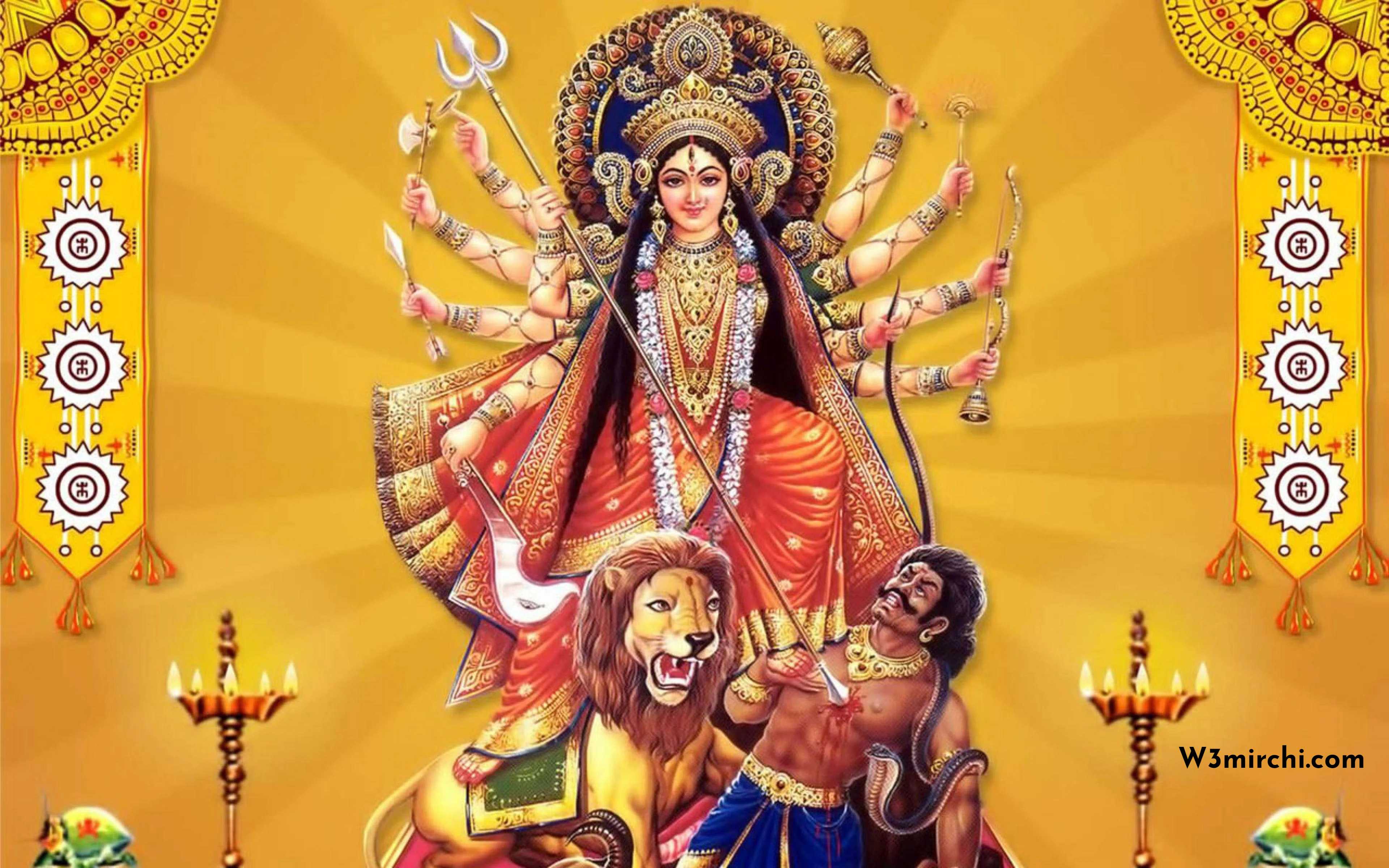 Jai Maa Durga Mata Rani Hd Images Wallpaper